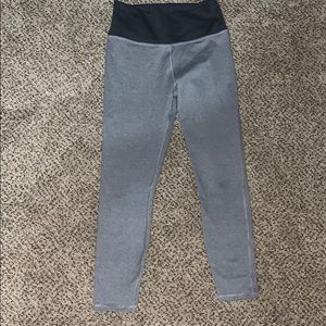 Fabletics gray black leggings